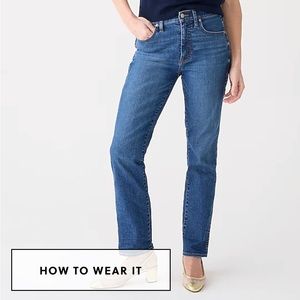 J. Crew 9” Vintage Straight Jeans